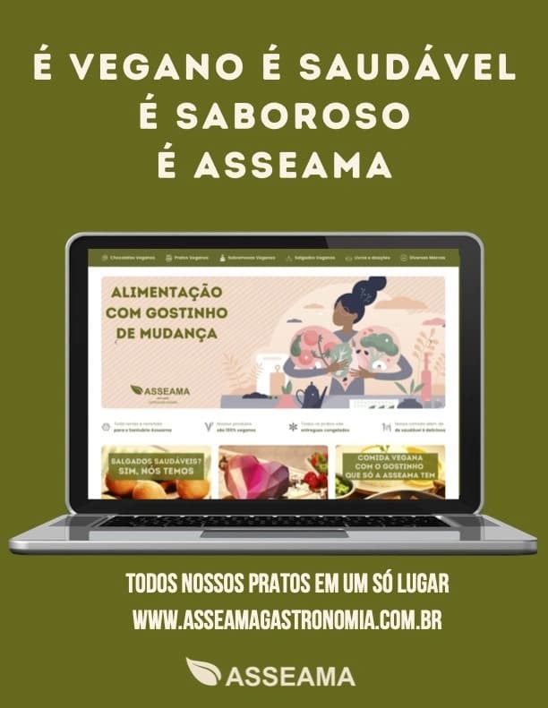 imagem de capa de É vegano. É saudável. É saboroso. É ASSEAMA