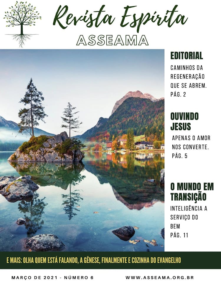 imagem de capa de Revista Espírita Asseama edição 7 (abr/2021)
